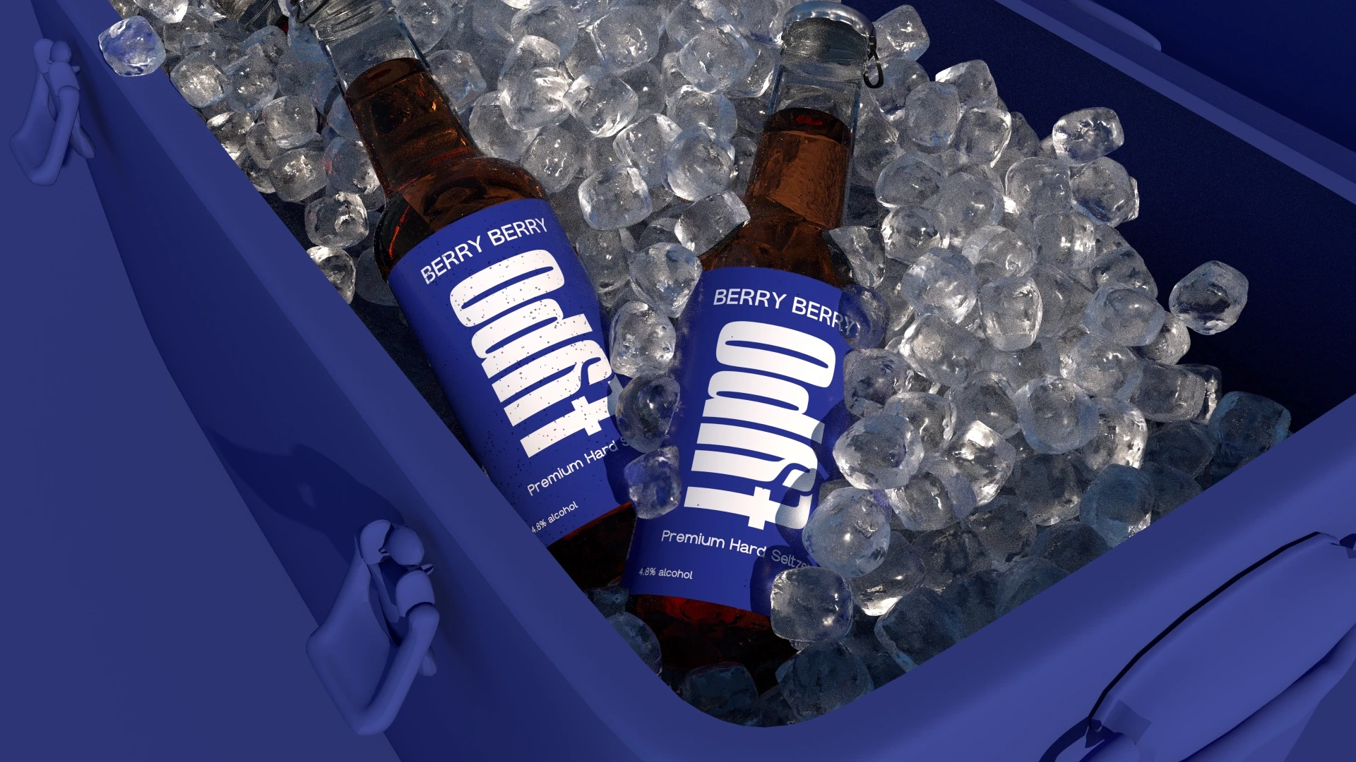 Packaging and product design showcase for Typo premium hard seltzers