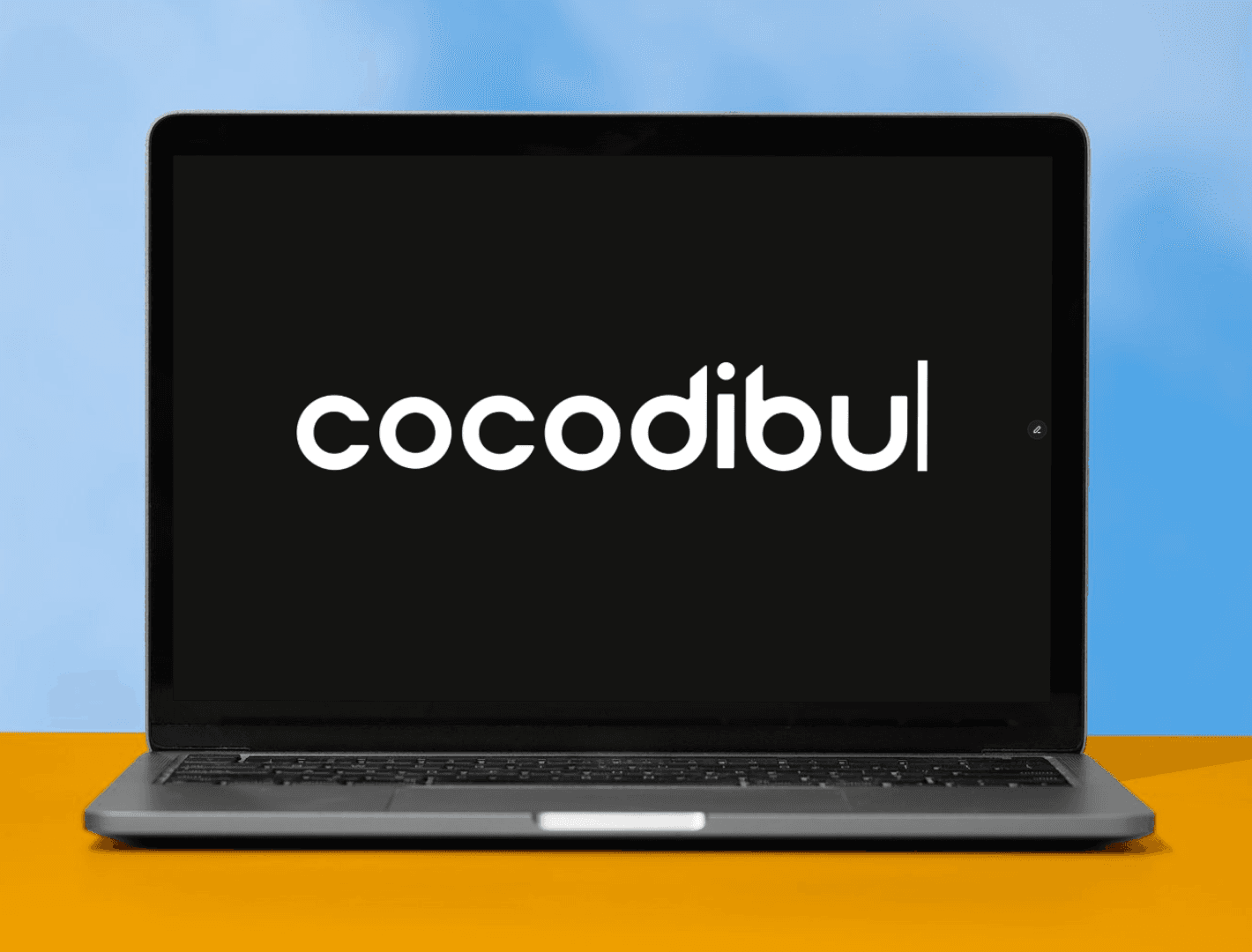 MacBook Mockup der Website cocodibu