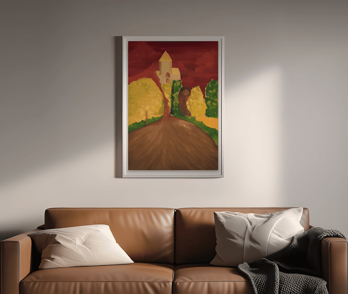 premium art poster and canvas prints, with originals available, from QART , of the artwork " The Horizon "