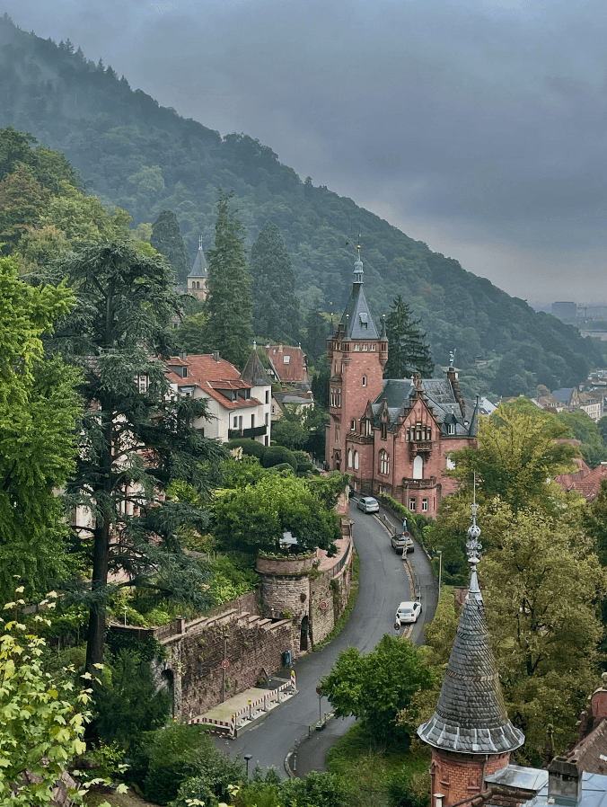people in a large building with Tate Modern in the background