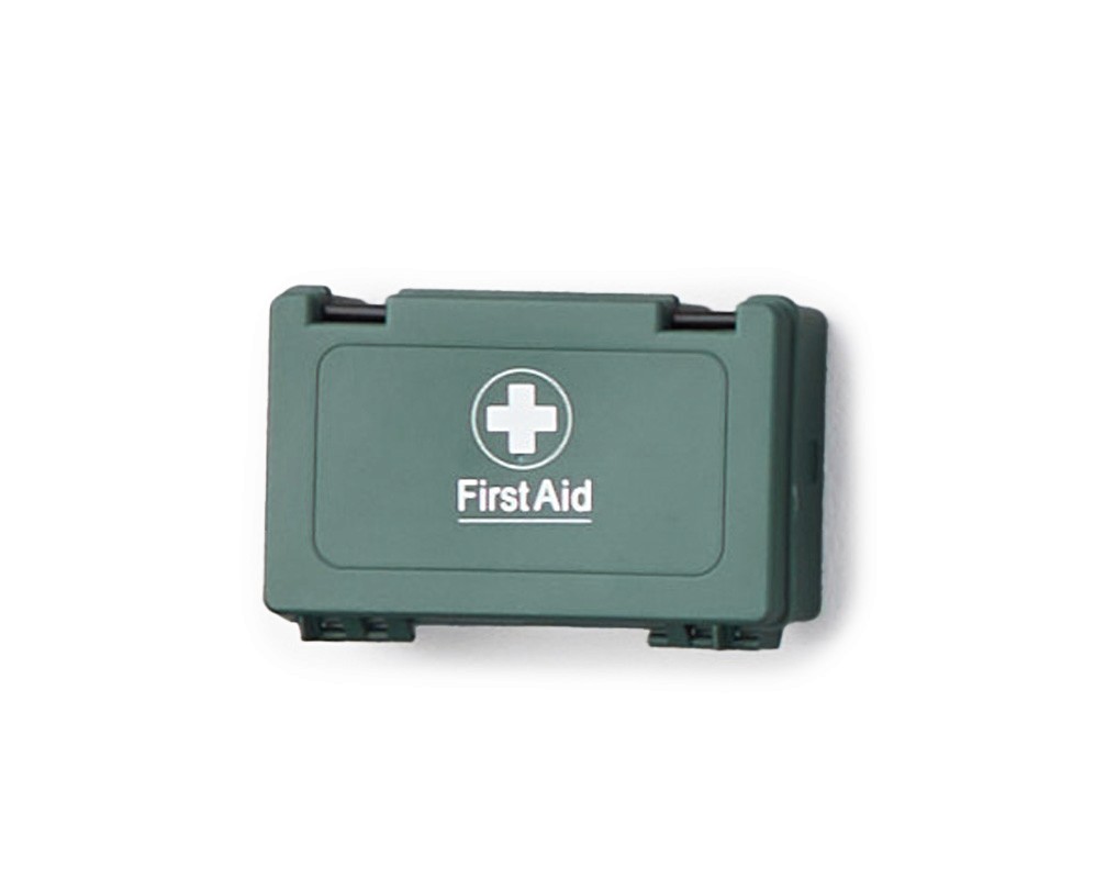 A first aid kit box