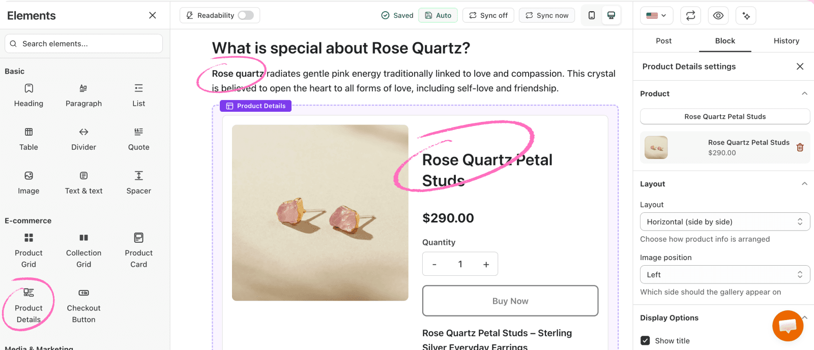 how to customize shopify blogs with no code app