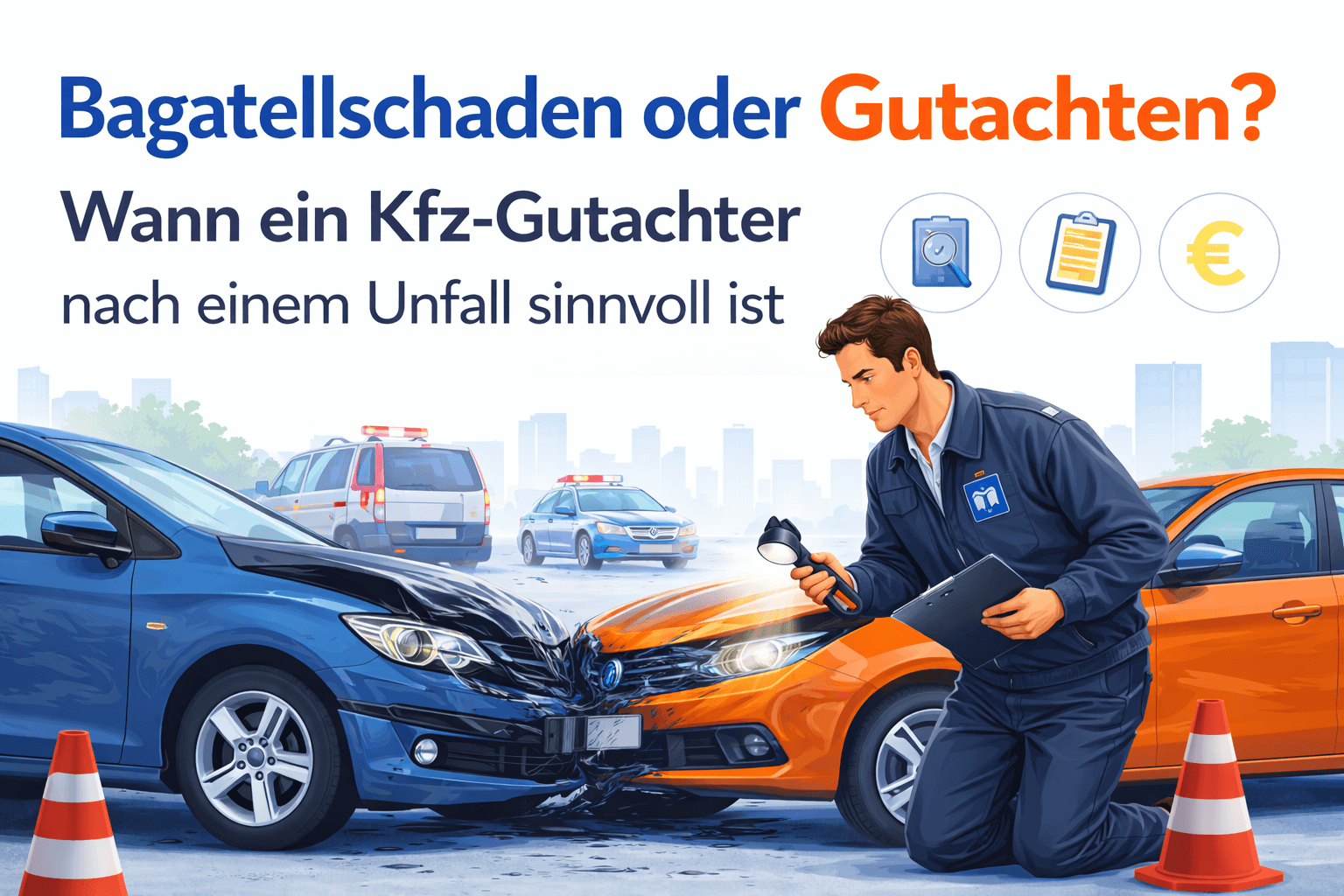 Kfz Gutachten Unfallschaden Gutachter EINS Remscheid