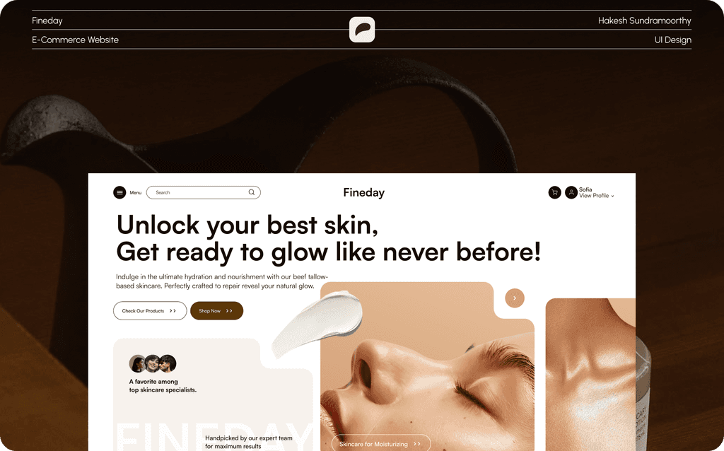 Realione Hero section