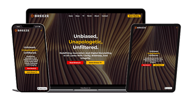 Breeze Media website