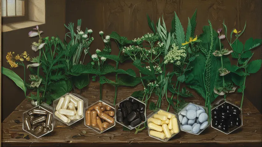 plant-based remedies and herbal care