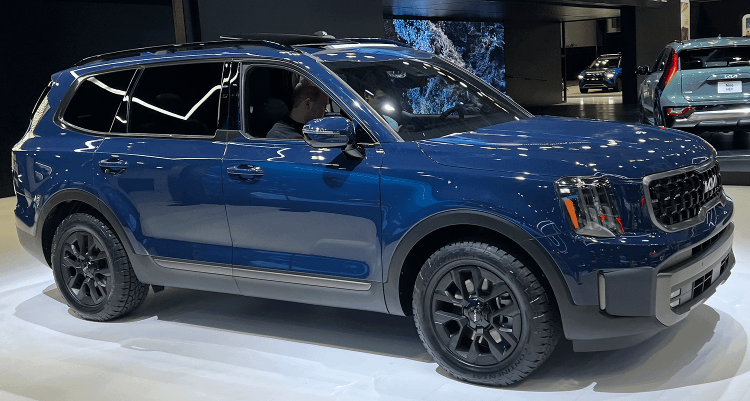 2023 Kia changes: Telluride at the 2022 NY Auto Show