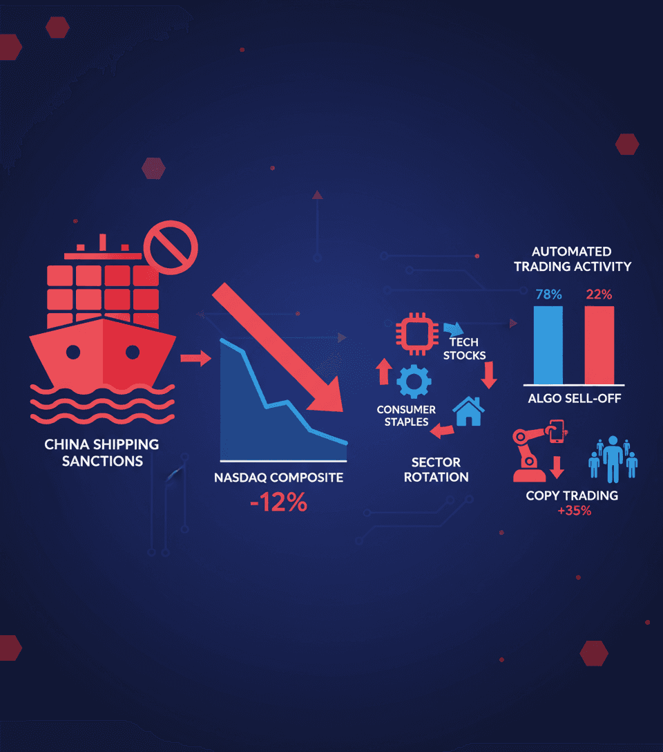 Infographic: Impact of China shipping sanctions on tech stocks and copy trading
