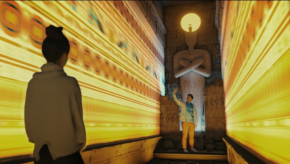 Tutankhamun multimedia immersive exhibition — exhibition concept and curatorial narrative by Boris Kislitsin