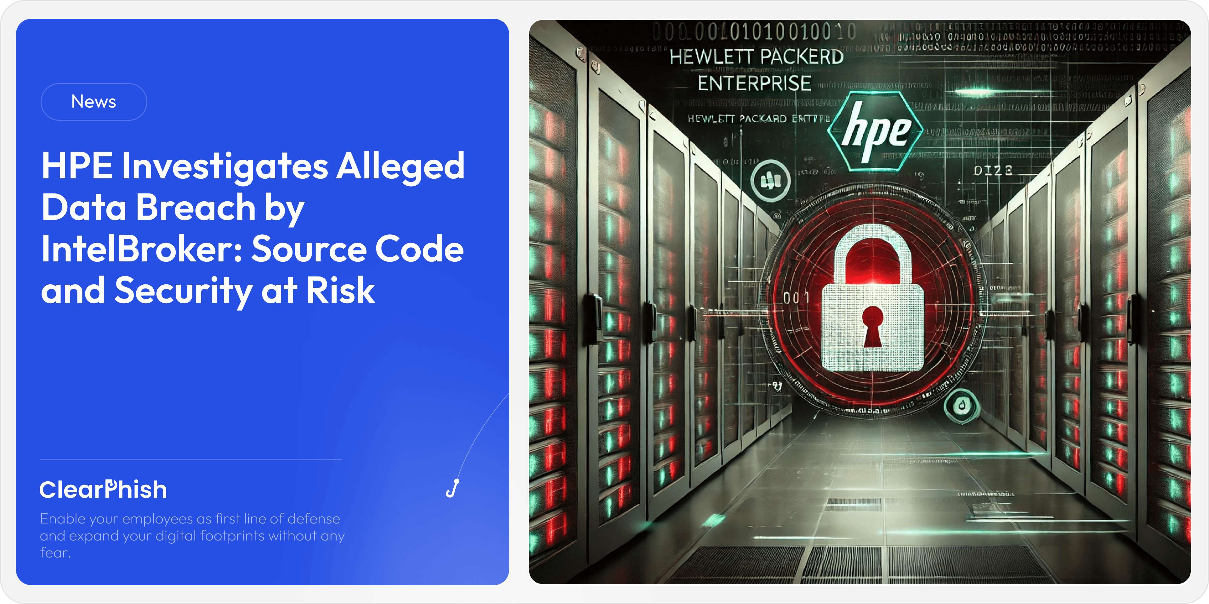 HPE Investigates Alleged Data Breach by IntelBroker: Source Code and Security at Risk