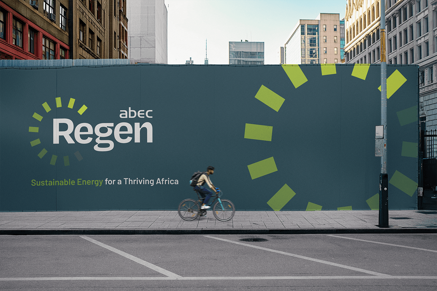 Abec regen large billboard