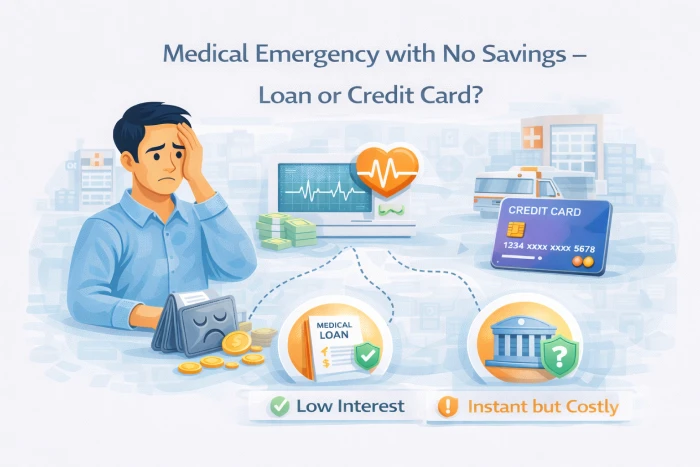 Medical Emergency with No Savings - Loan or Credit Card?