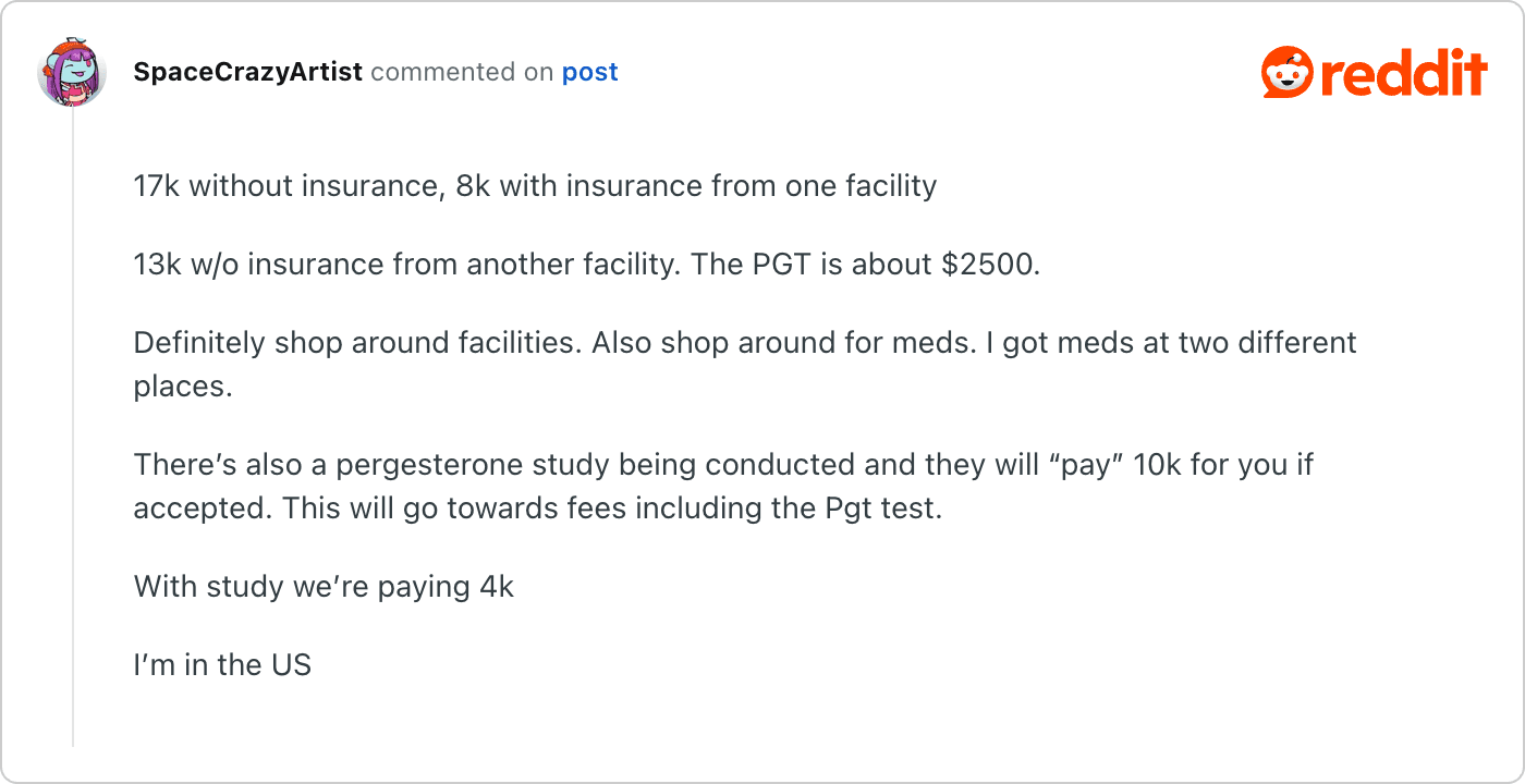 Post on Reddit