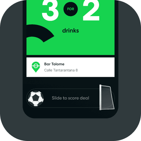 Snippet of a football app