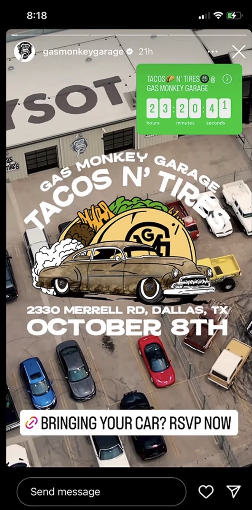Tacos and Tires Lifestyle Image