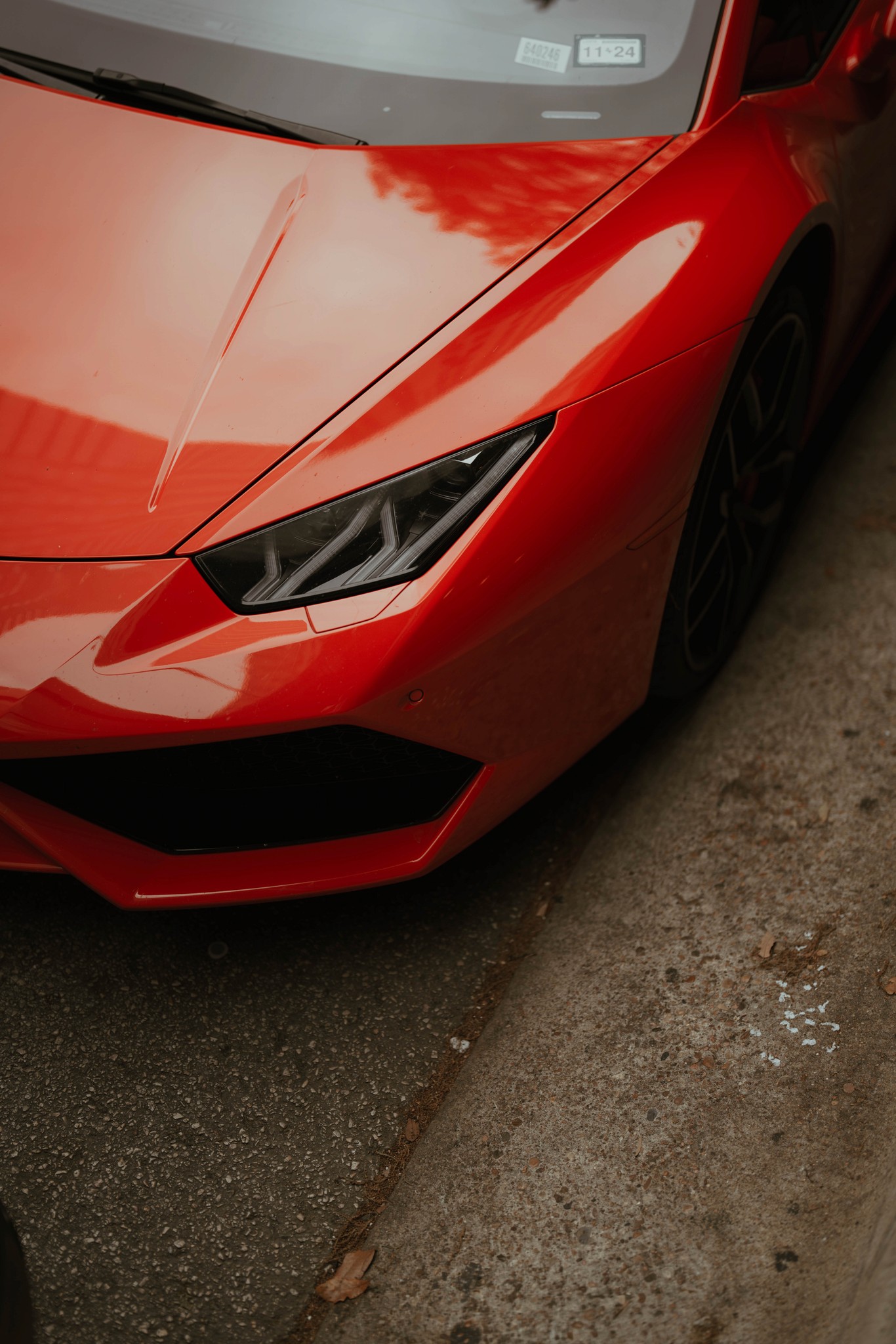 Red Lamborghini