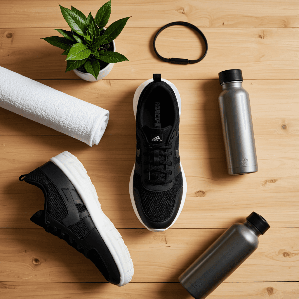 product photography of sneakers