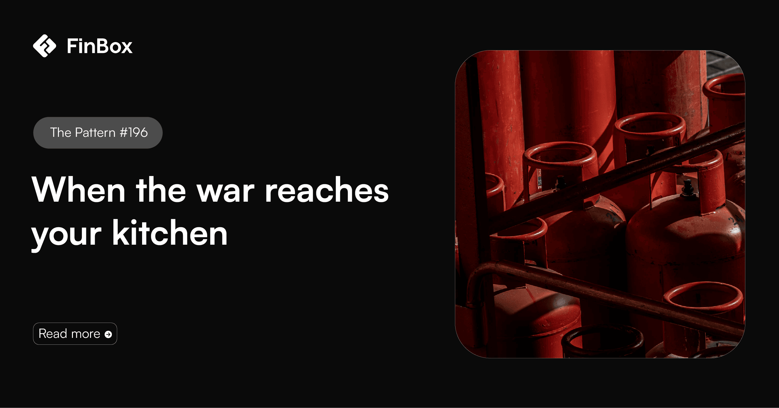When the war reaches your kitchen