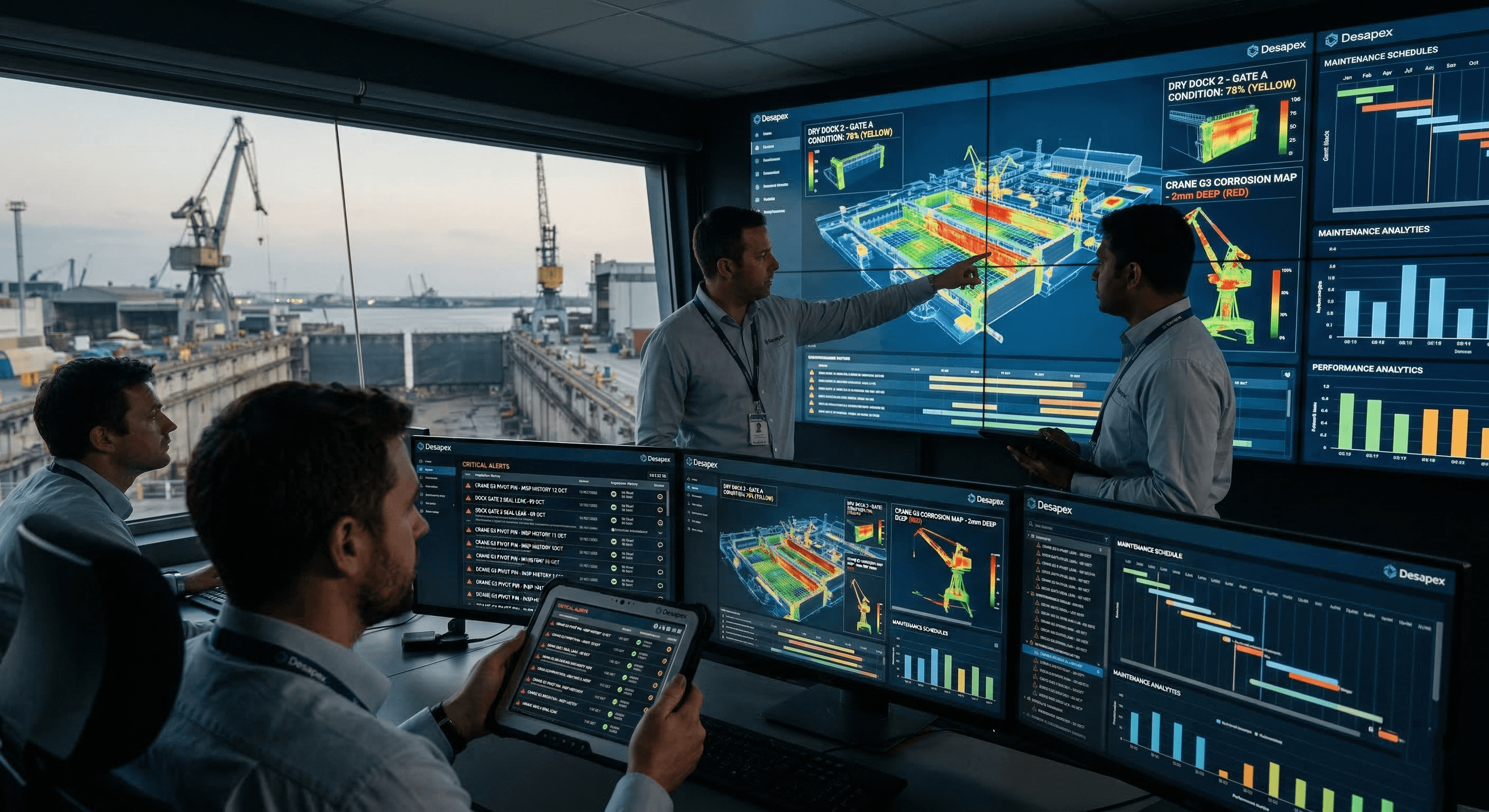 Shipyard Asset Intelligence & Maintenance Planning Twin