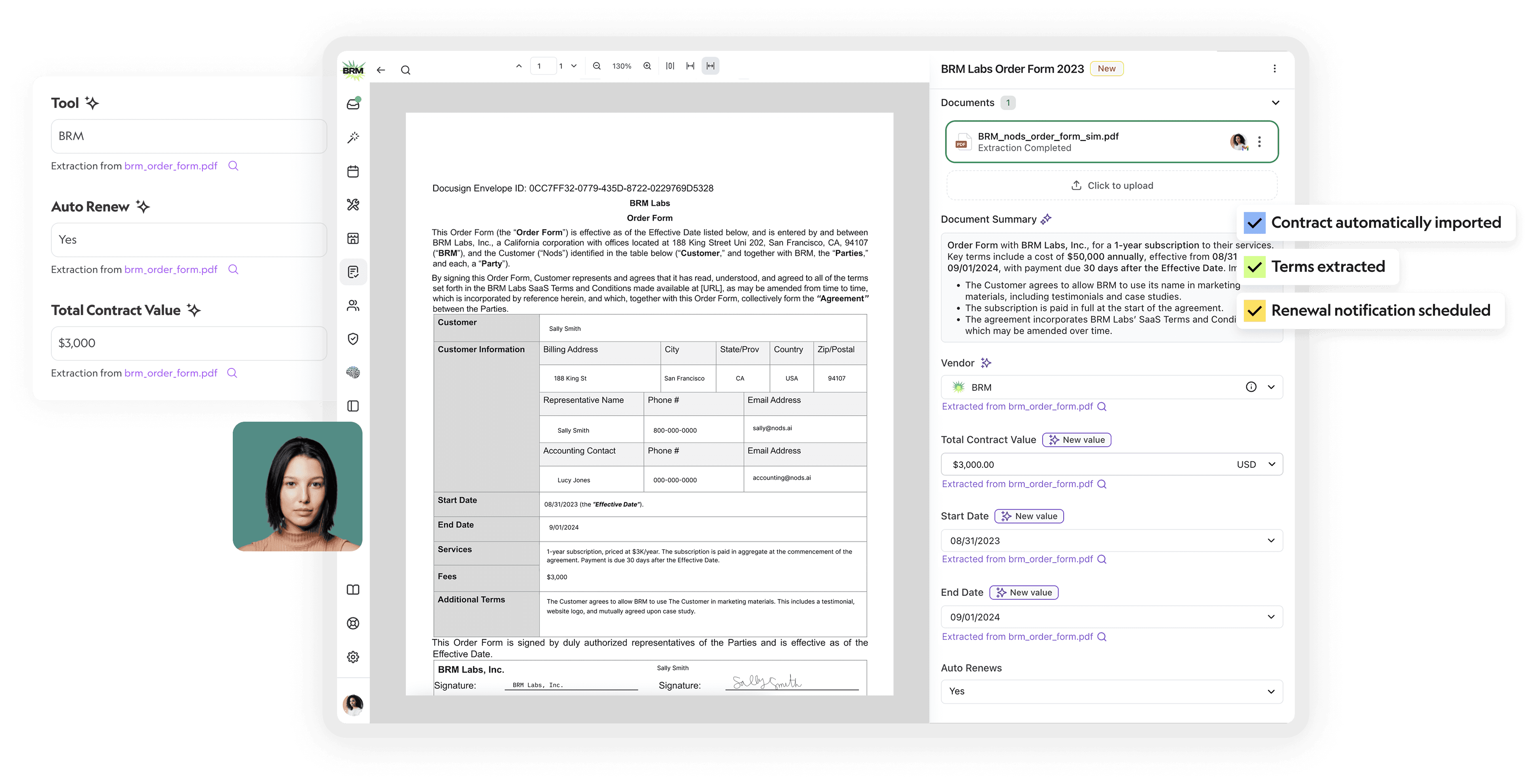 Tools table in BRM with feature call outs.