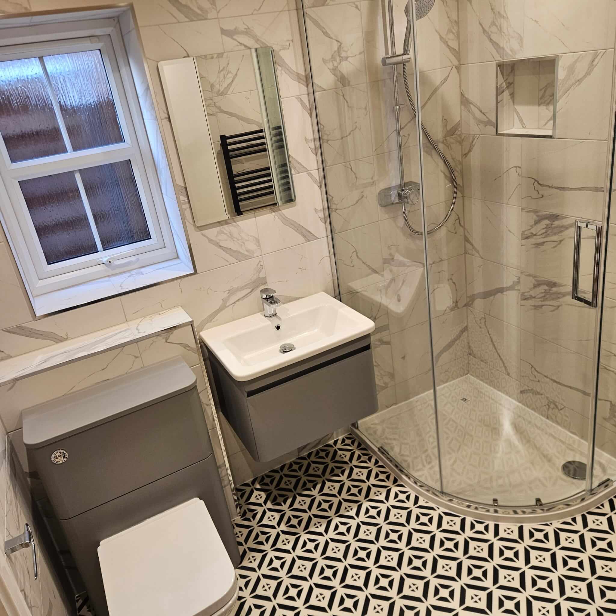 Premium bathroom renovation by C&L Bathrooms