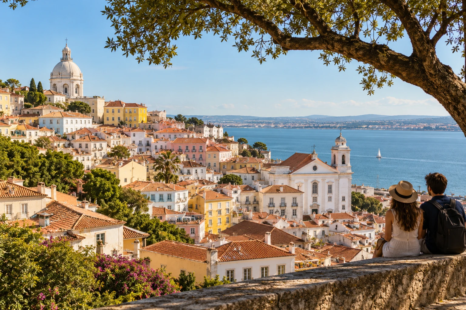 Lisbon destination illustration