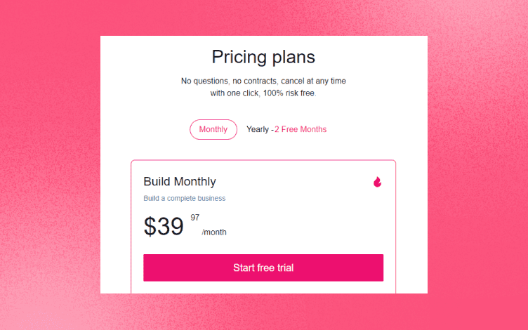 Sell the Trend Pricing