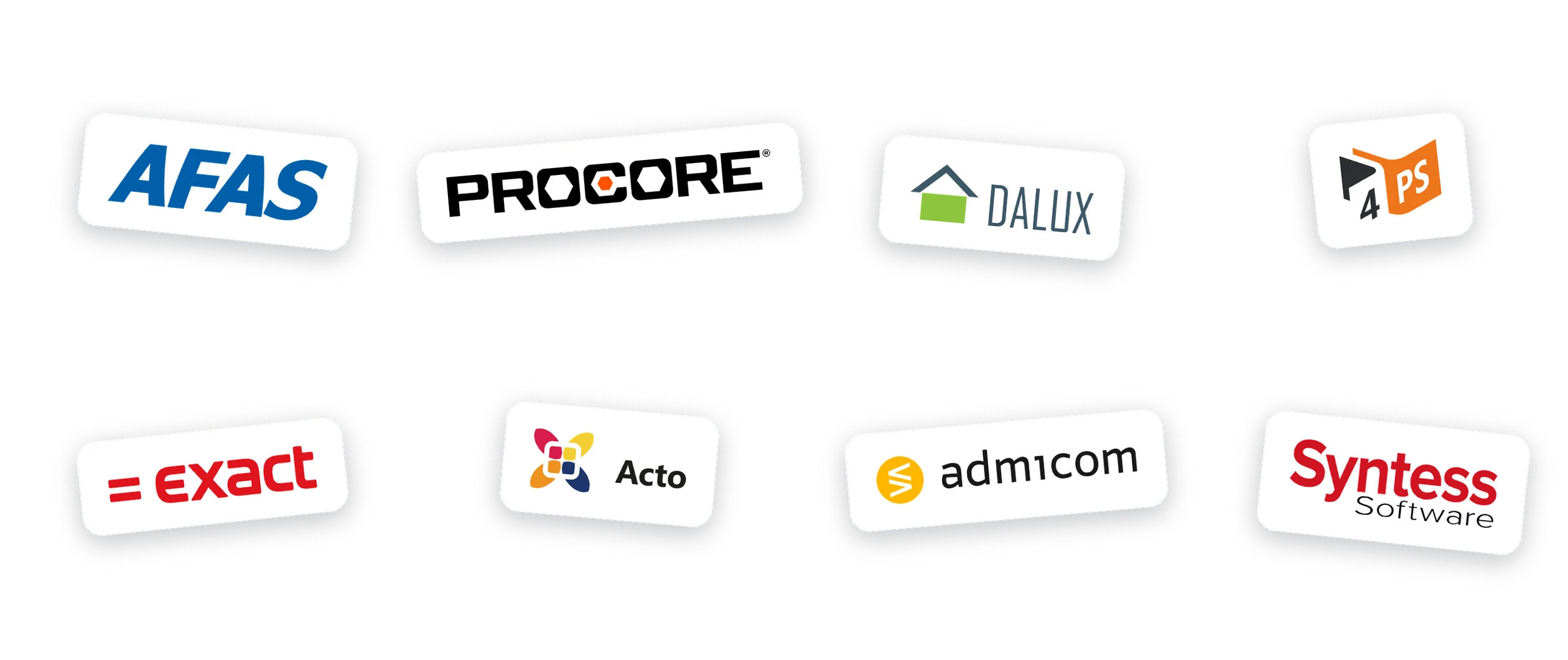 bouw techniek logo's software