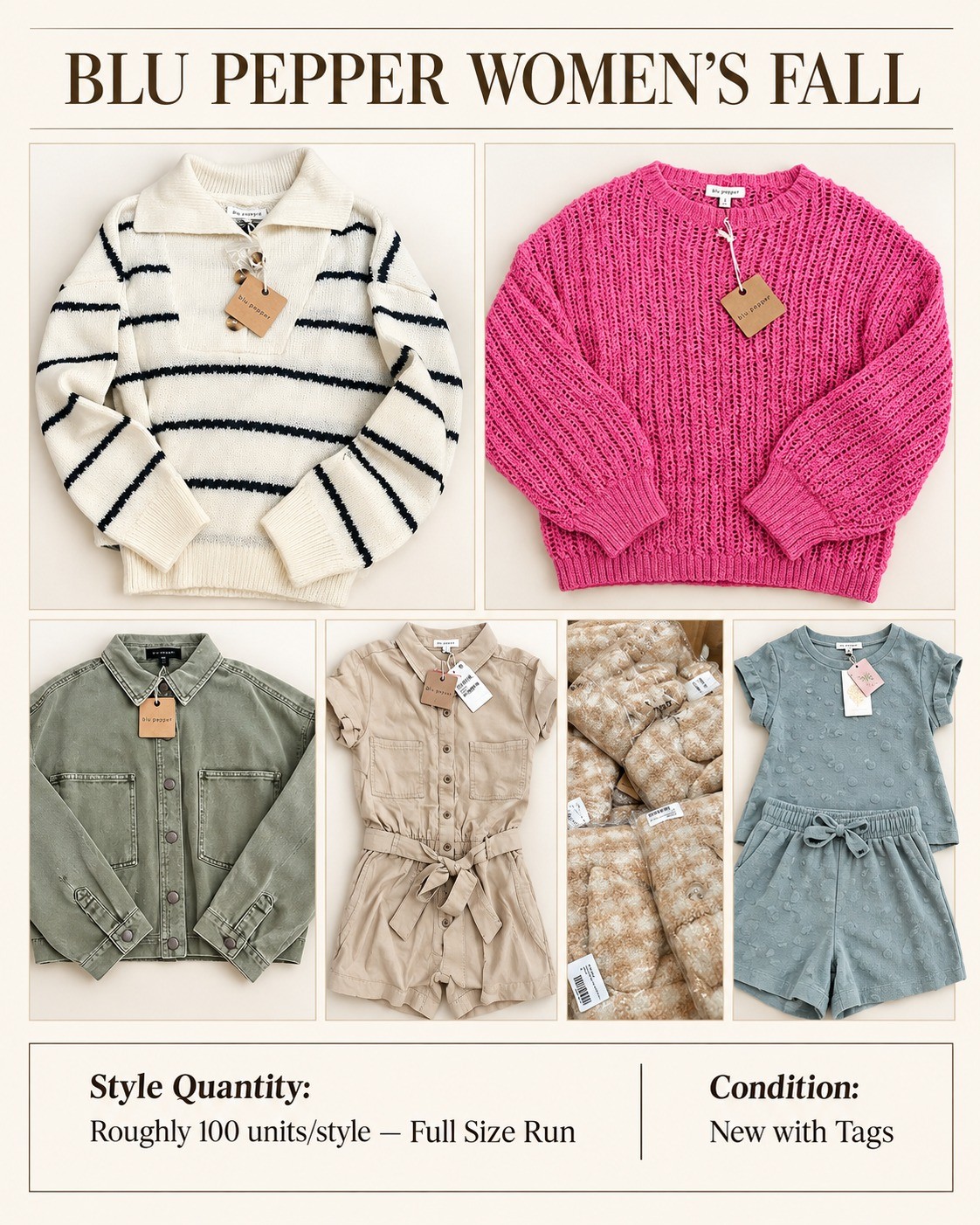 Blu Pepper Women's Fall Apparel
