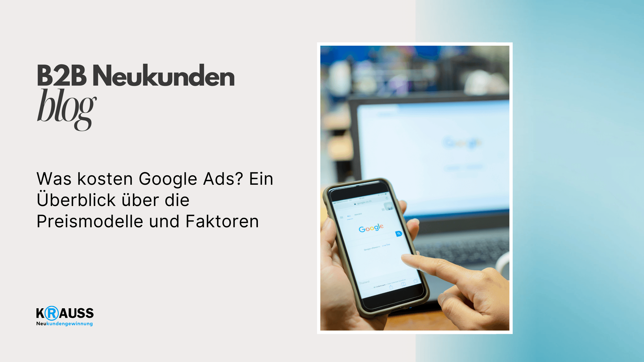 Was kosten Google Ads? Ein Überblick über die Preismodelle und Faktoren