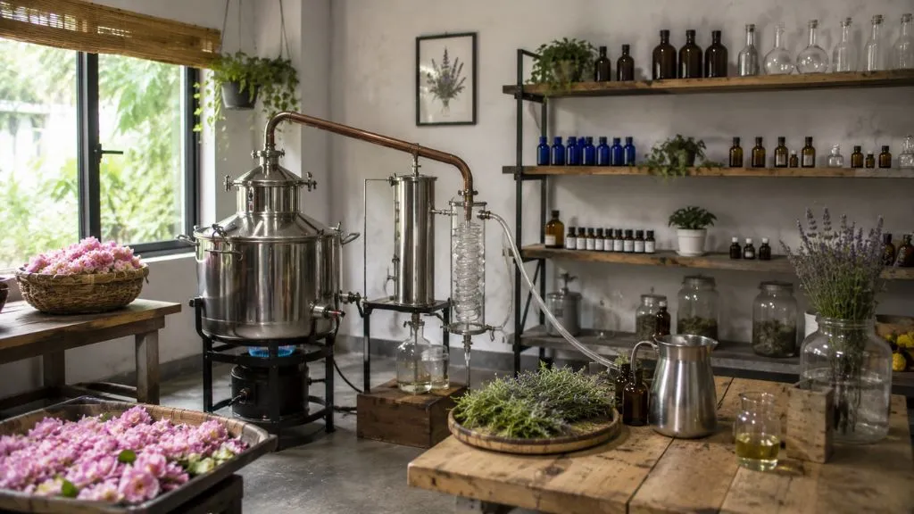 Essential Oil Processing 