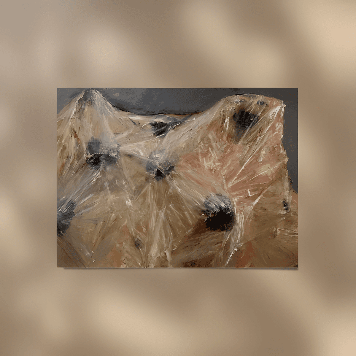 premium art poster and canvas prints, with originals available, from QART , of the artwork " Struggling 2 "