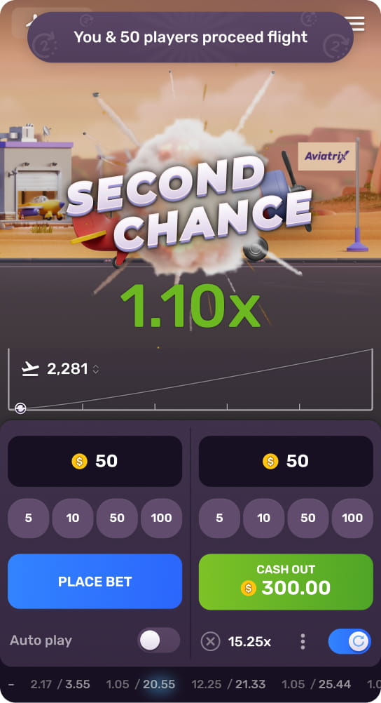 Aviatrix Second Chance gameplay screen