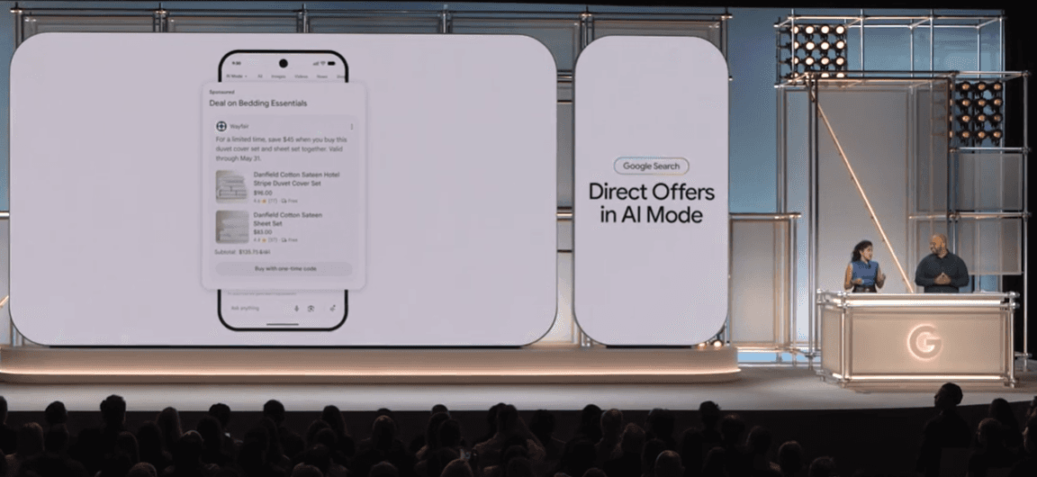 Direct offers in AI mode