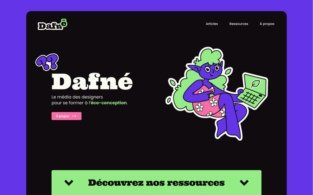 Homepage Dafne