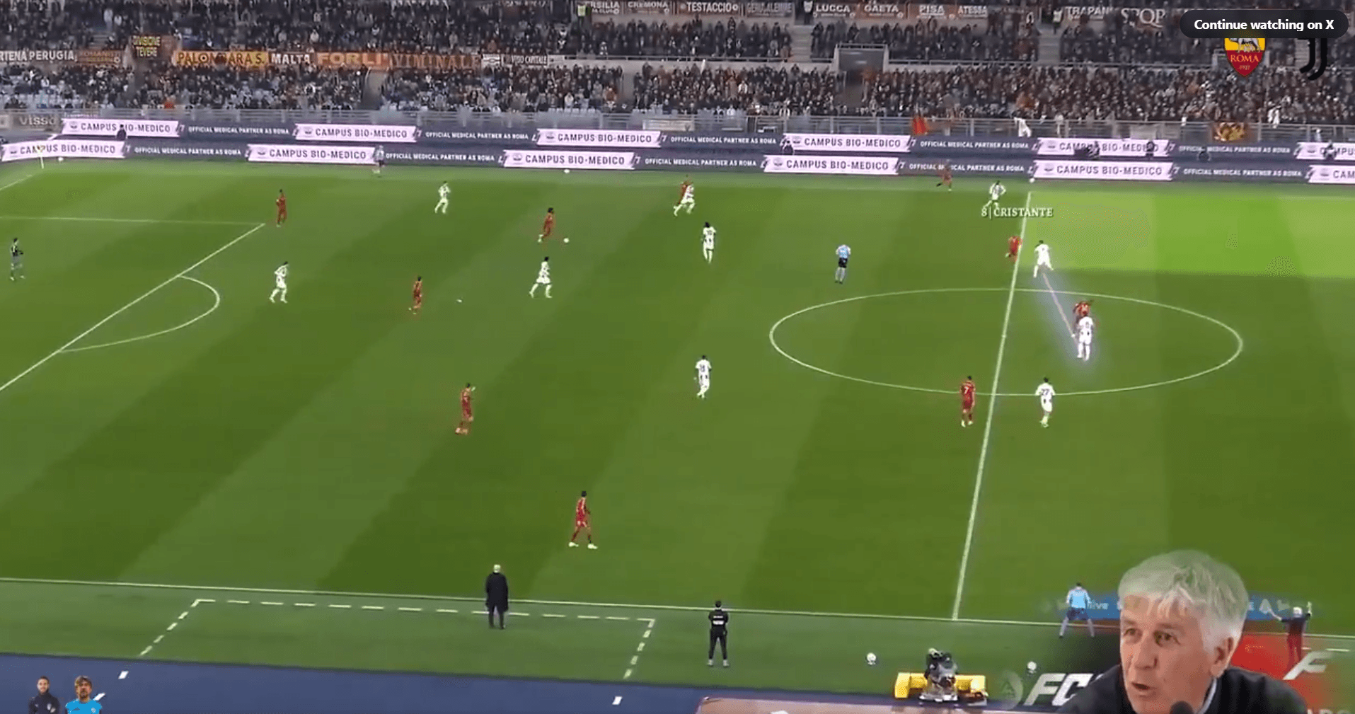 Голът му е резултат и на доброто позициониране на Кристанте