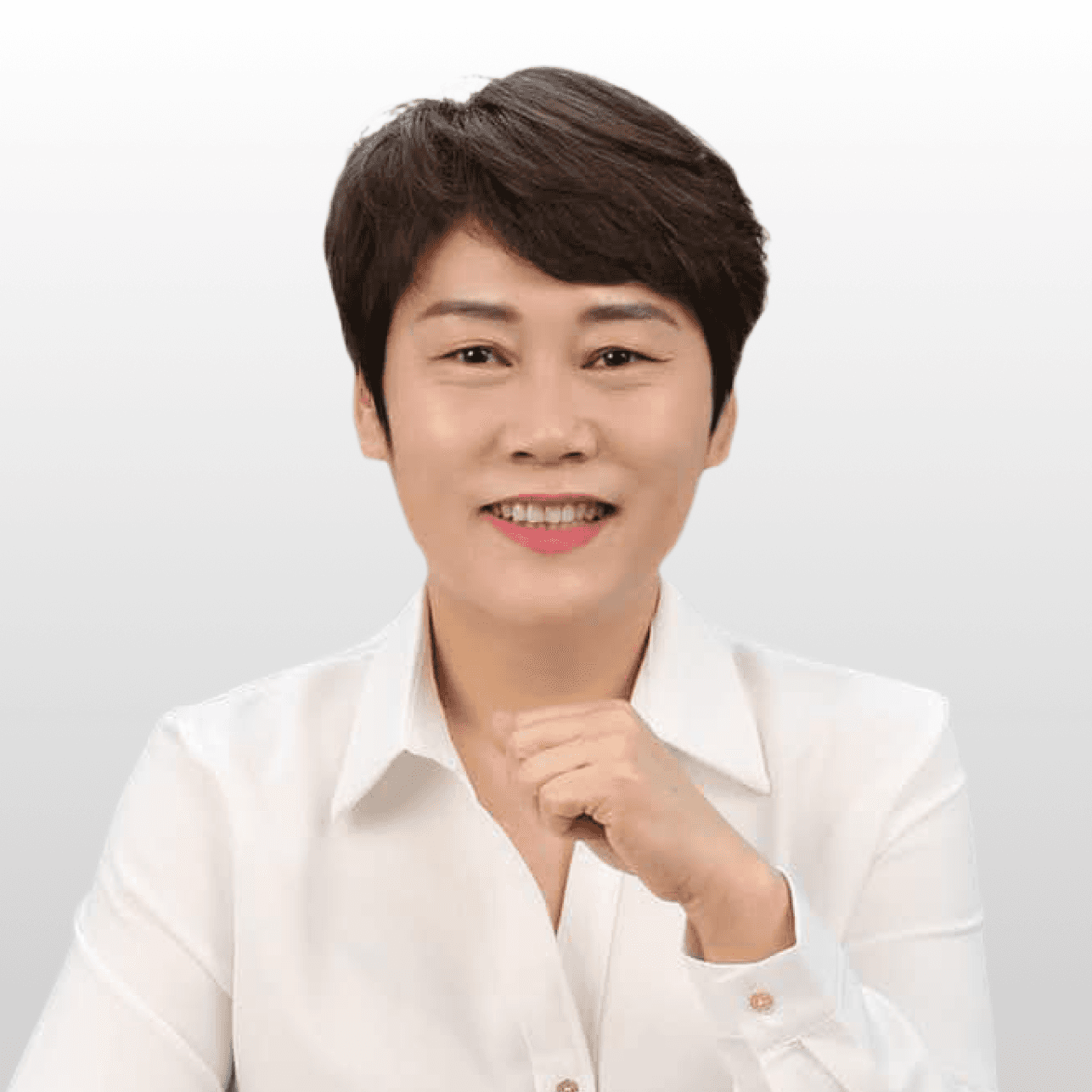 Portrait of a young man on a blue background