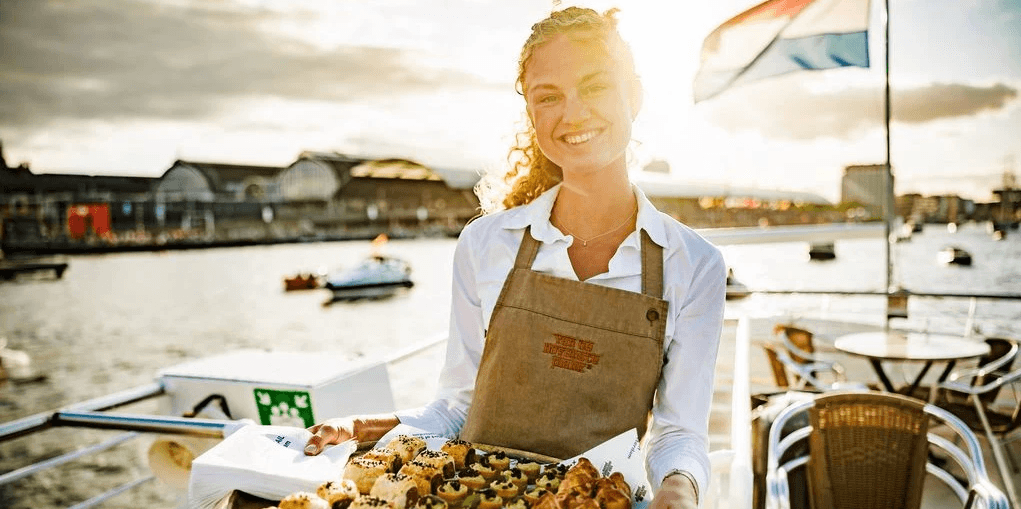 Catering Amsterdam Netherlands tijdens event aan het water