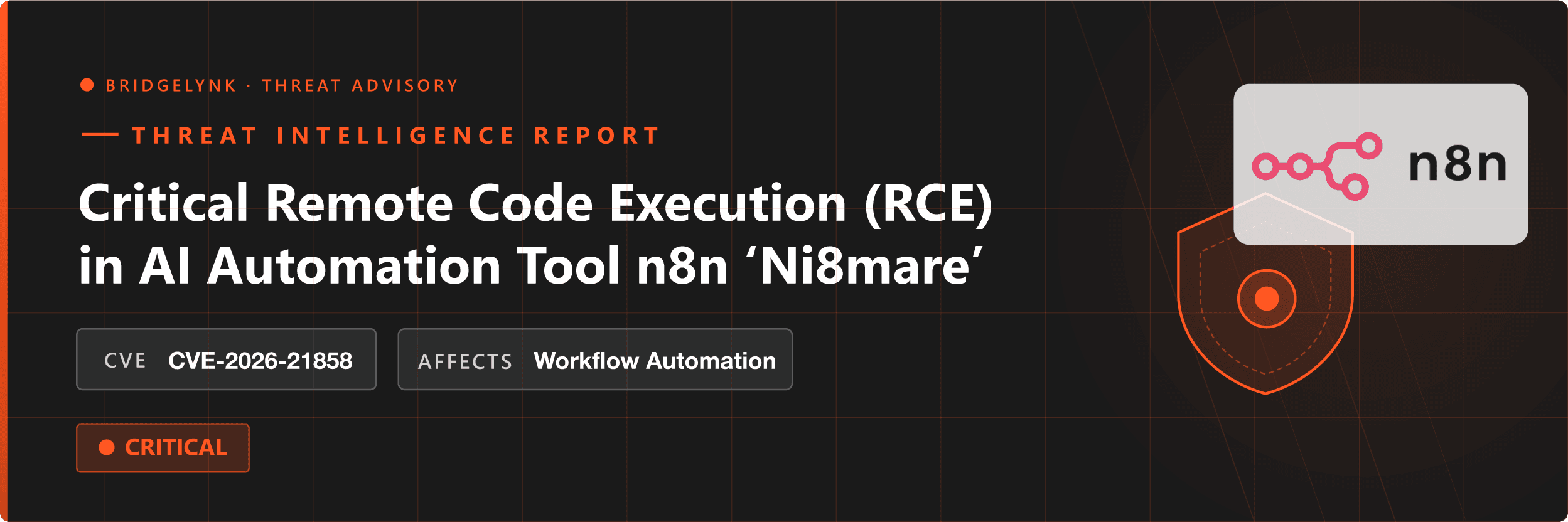 Critical Remote Code Execution (RCE) in AI Automation Tool n8n — "Ni8mare"