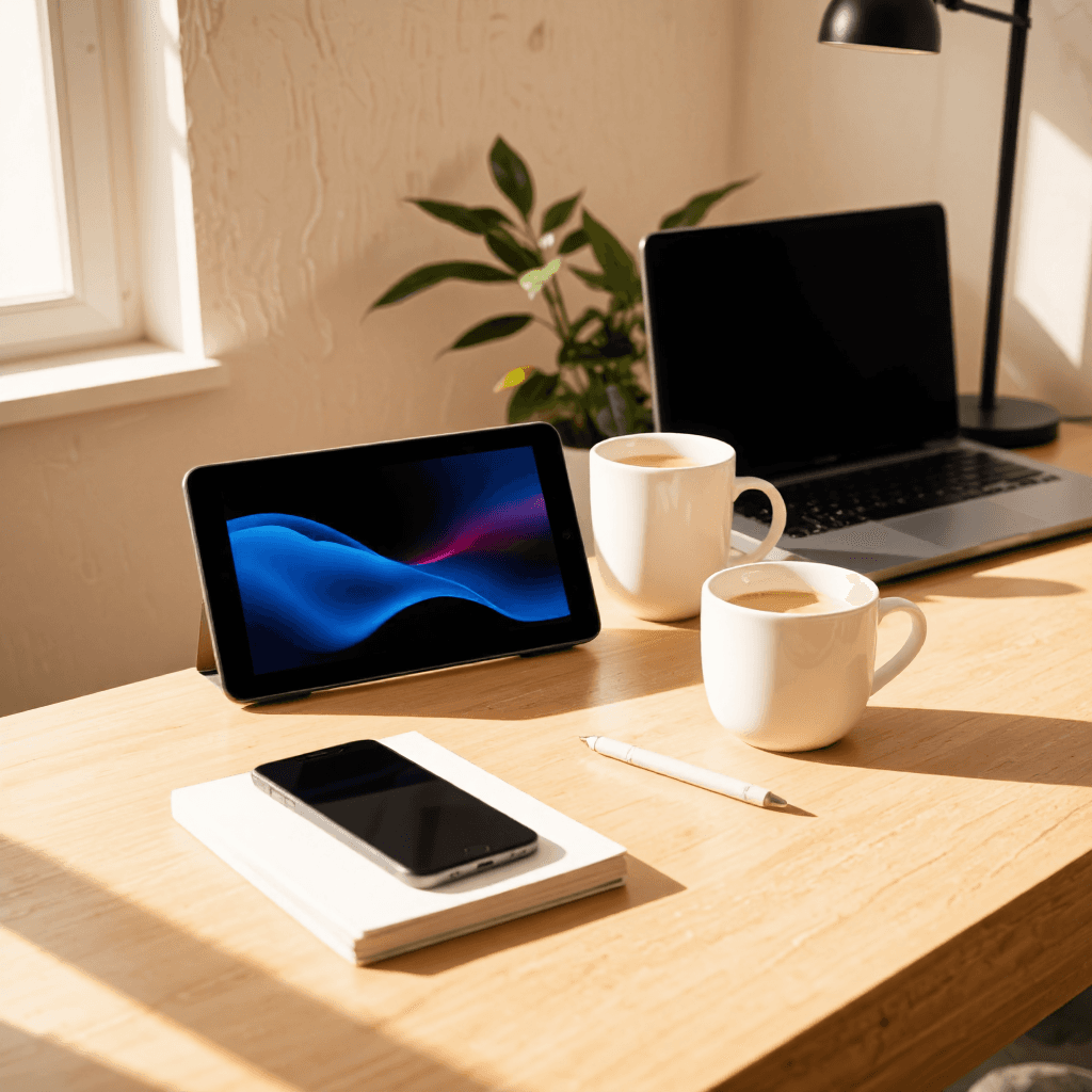 product photography of electronics