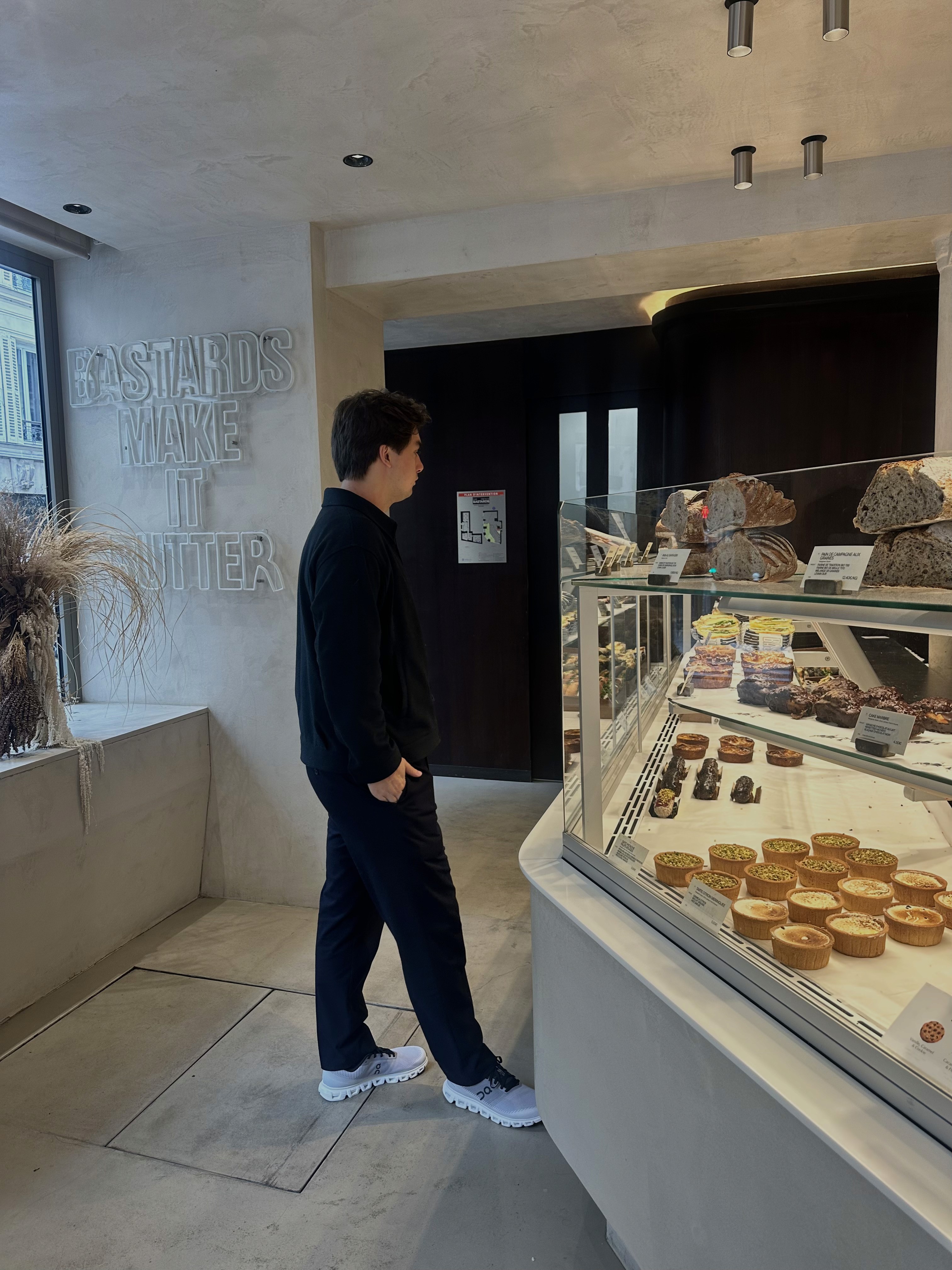 interior of French Bastards counter