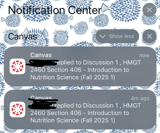 Notification overload