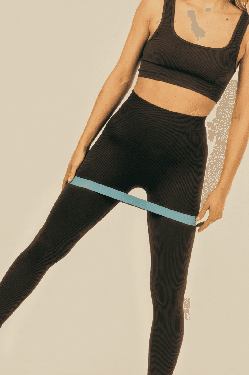 Coach explaining something to an athlete