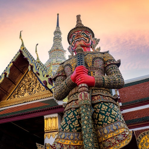 Aplicația Audio Guide pentru biletele la Grand Palace din Bangkok