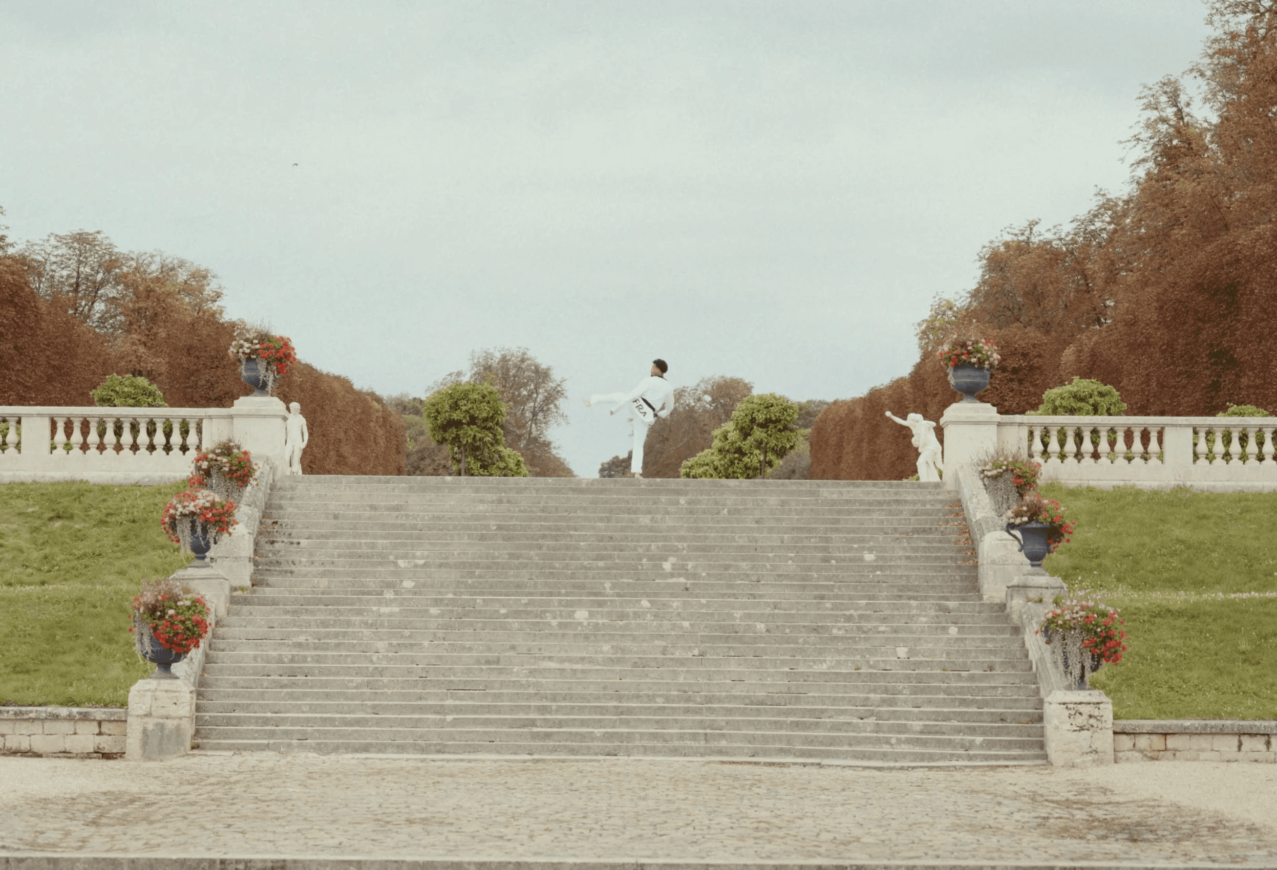 a male taekwonda athlete 
