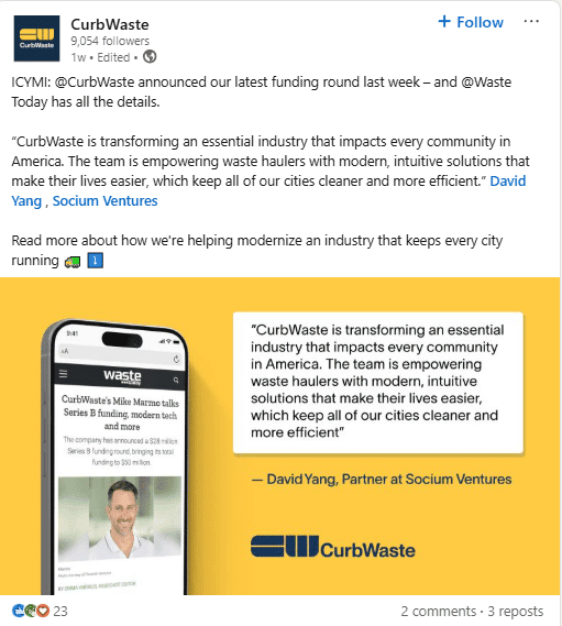 Marketing Spotlight: CurbWaste Marketing Strategy Social Media Strategy