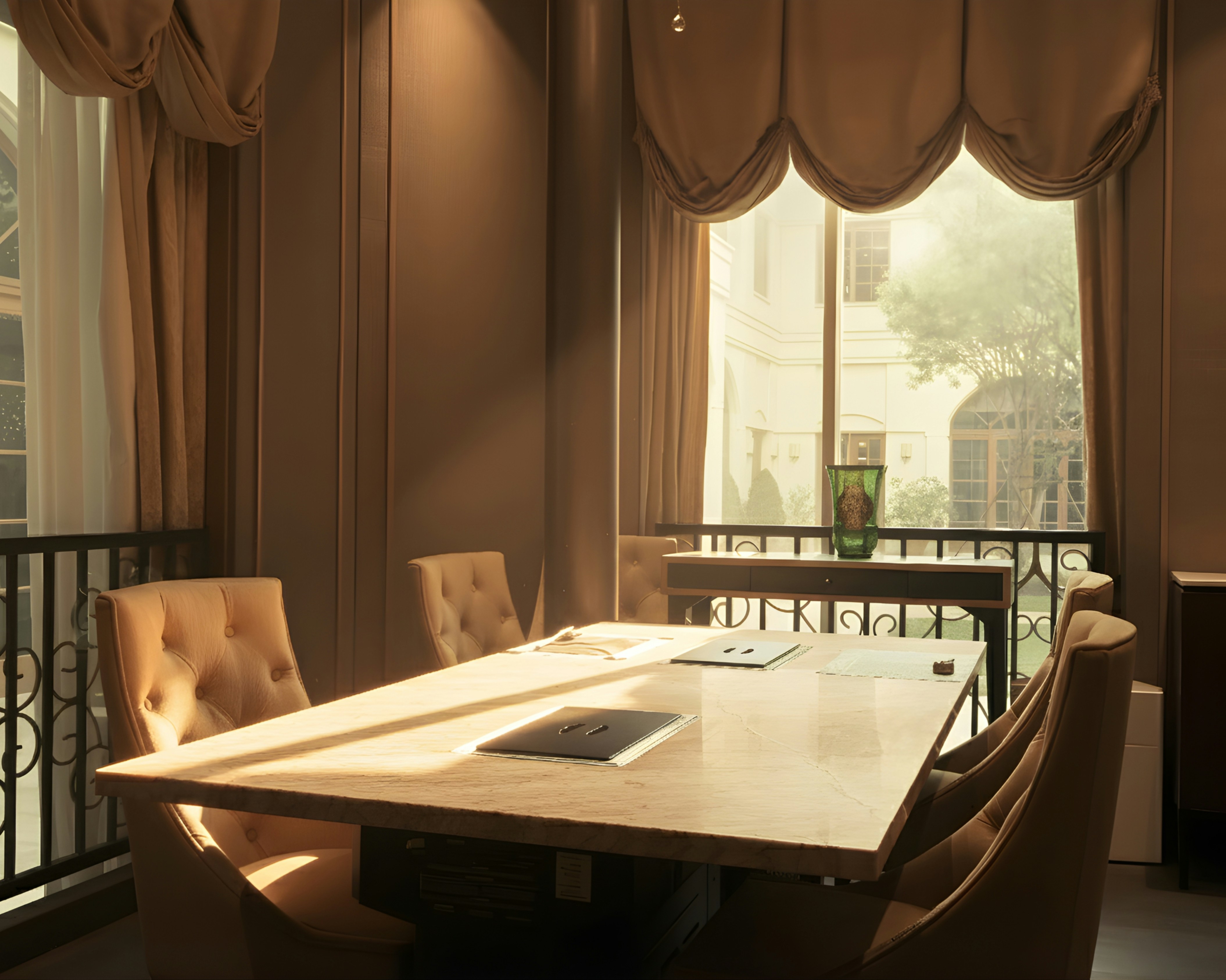 Athlete winning a race