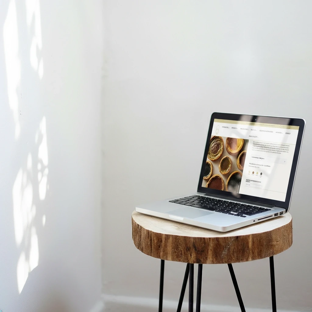 Mise en scène macbook Webdesign Takumi