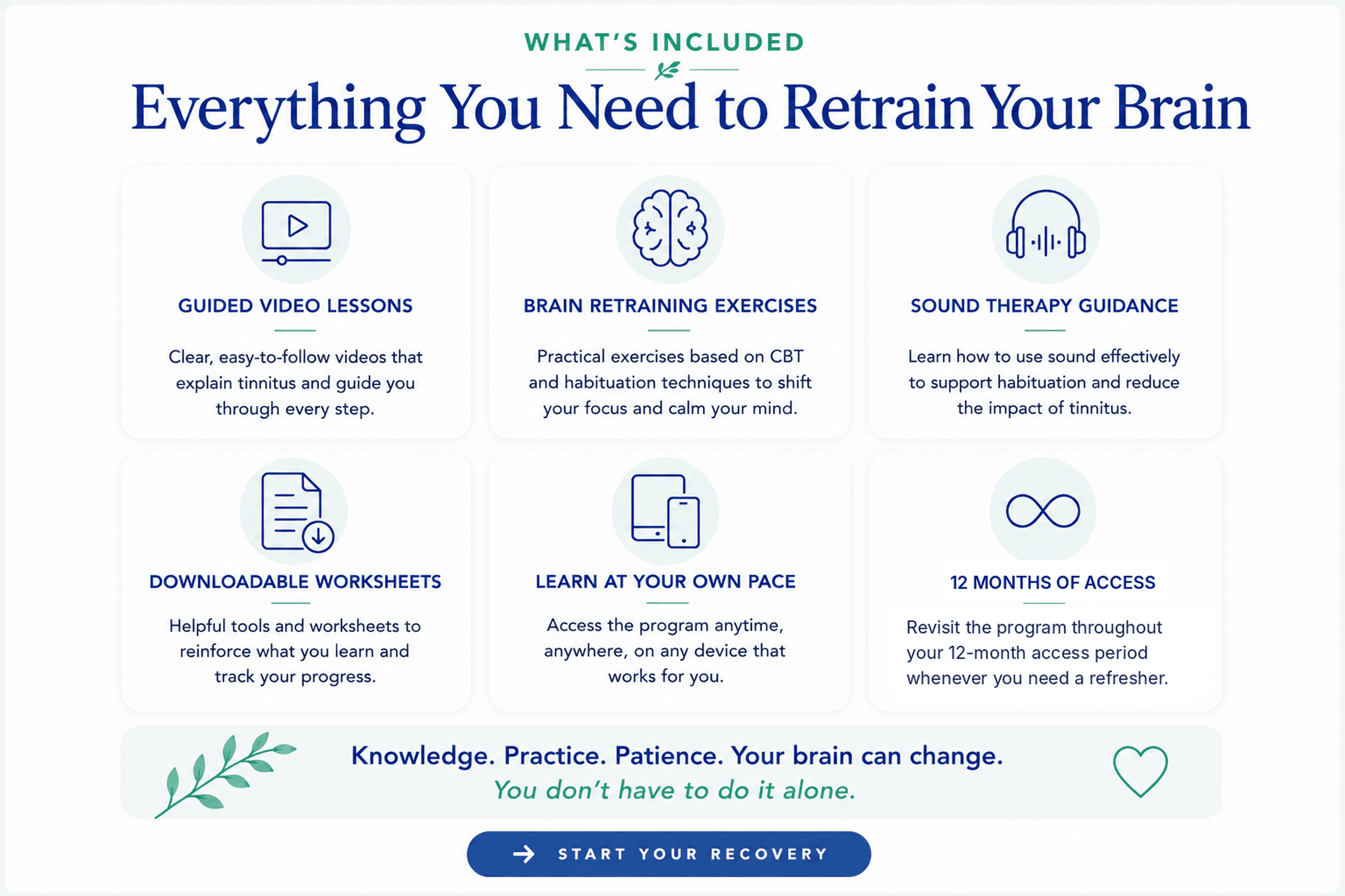 What's included infographic