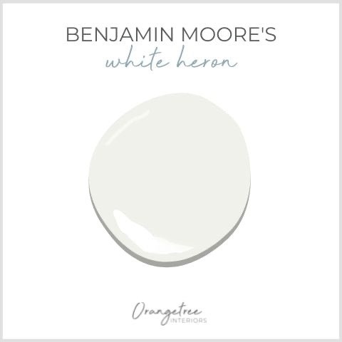 white heron benjamin moore paint 